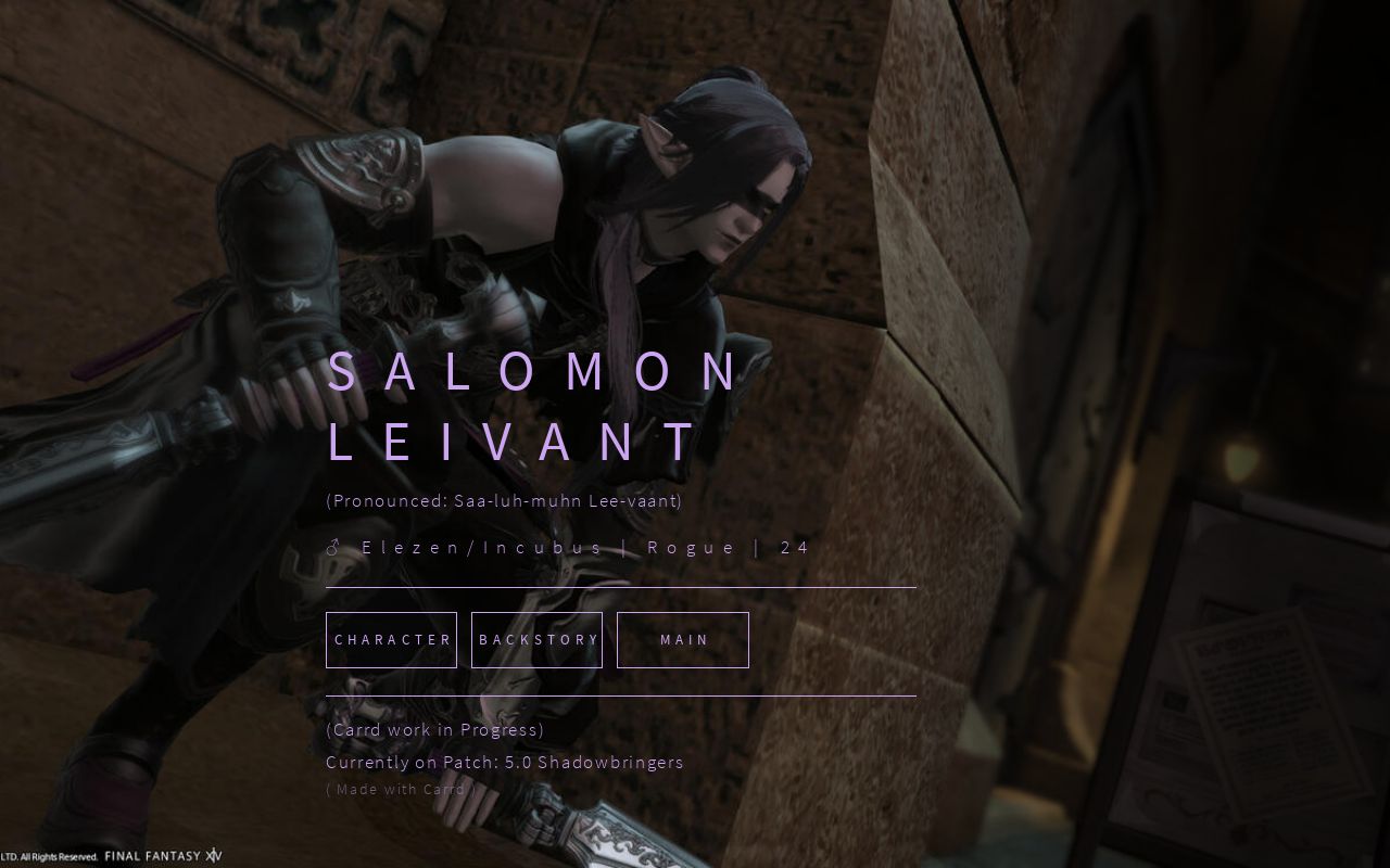 Carrd profile picture for @salomon